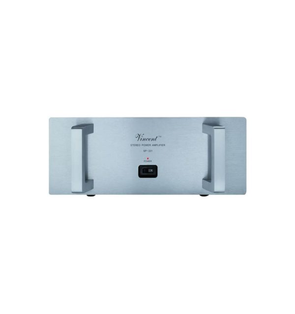 Vincent SP-331 Hybrid Stereo Endstufe, 2 x 150/300 W Schwarz/Silber