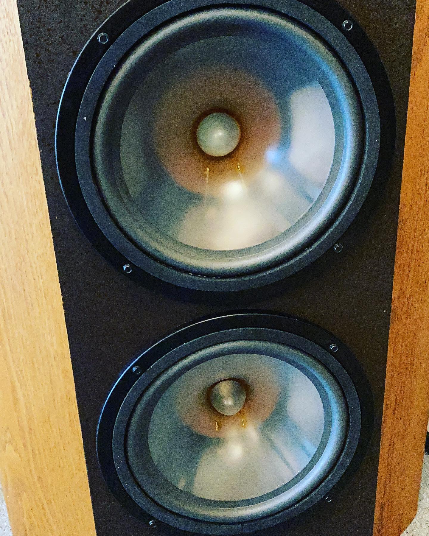 Philosophy for eternity:  If your wife is mad at you buy new speakers, she'll still be mad but you'll have new speakers
